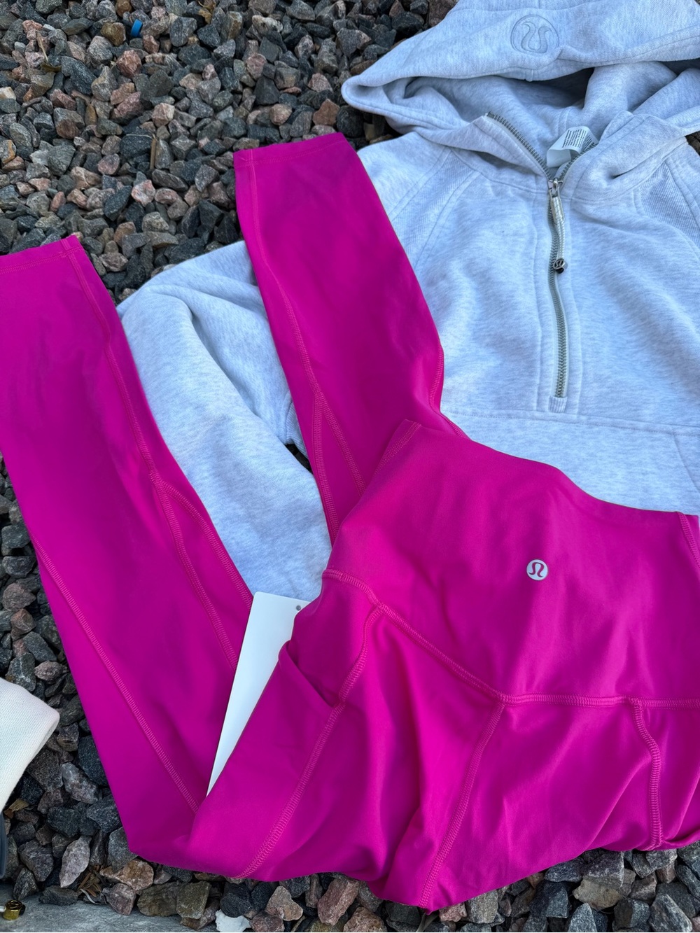 lululemon athletica Bright Fuchsia High-Rise Leggings